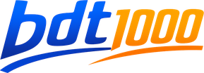 bdt 1000 লাল ইস্পোর্টস লোগো